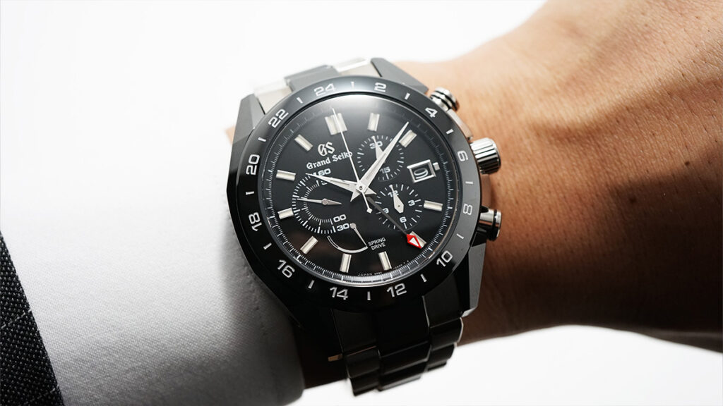 グランドセイコー Grand Seiko SBGC223 ブラック メンズ 腕時計