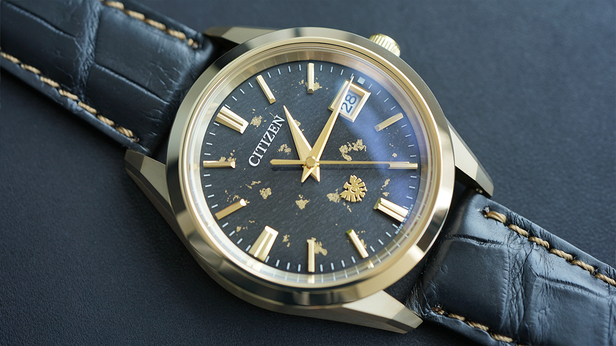 送料無料定番ザシチズン_プラチナ箔The CITIZEN 25周年モデル350本限定 時計