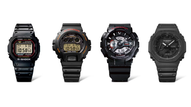 G-SHOCKの定番4つの顔をご紹介！初代からニュースタンダードな 