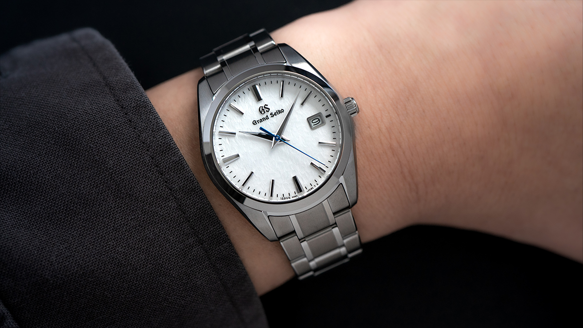 グランドセイコー SBGX355のリストショット