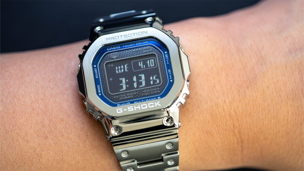 GSHOCK フルメタル GMW-B5000D-2JFのリストショット