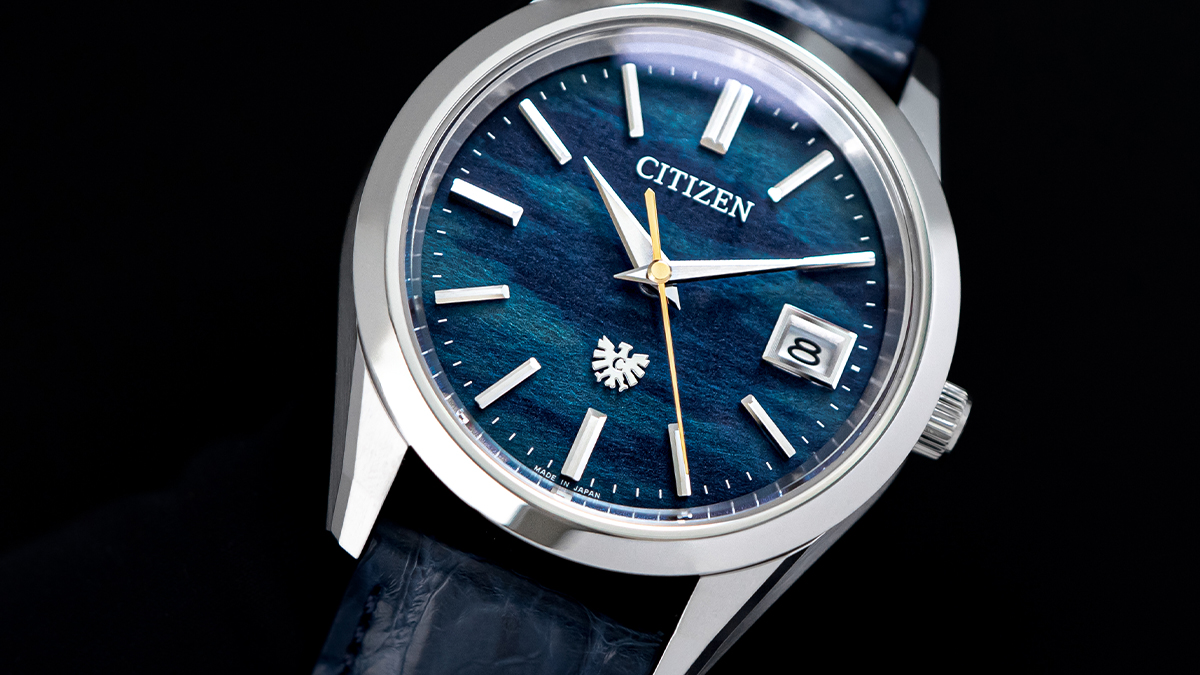 シチズン AQ4100-22Lのダイアル