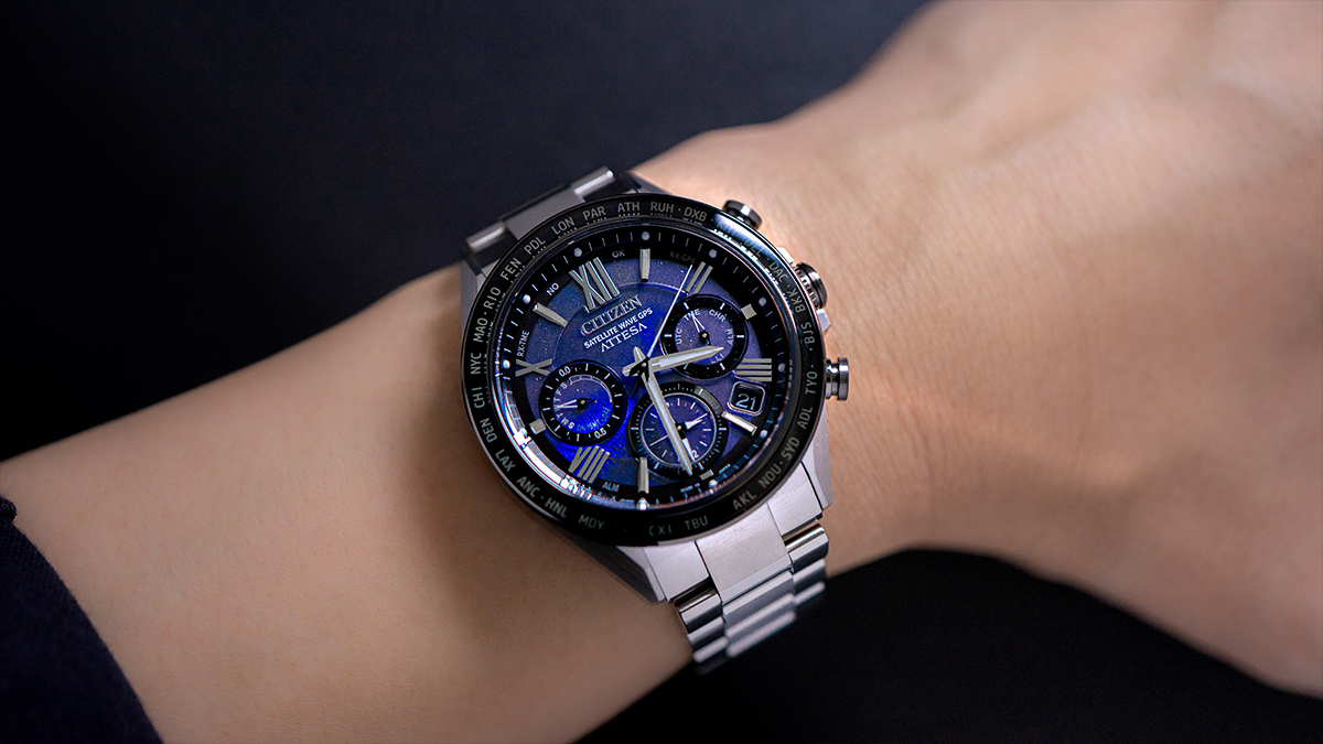 シチズン CC4075-50Lのリストショット