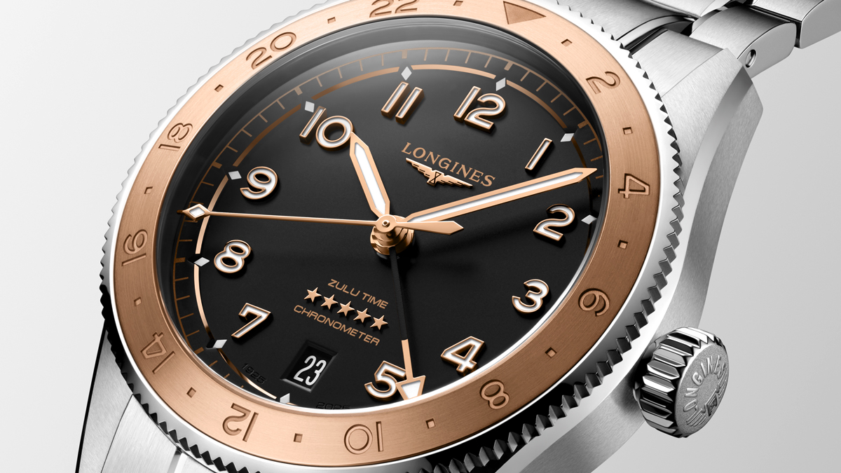 ロンジン スピリット Zulu Time 1925のダイアル