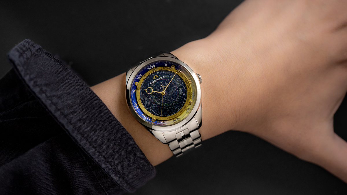 【カンパノラ コスモサイン】宵の明星がモチーフのハラダ限定モデル「AO4010-51W」
