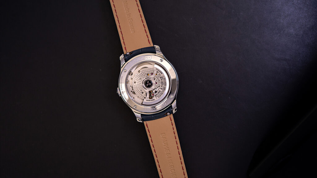 ボーム&メルシェ 10771の裏蓋