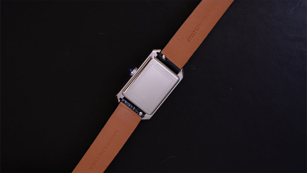 ボーム&メルシェ 10795の裏蓋