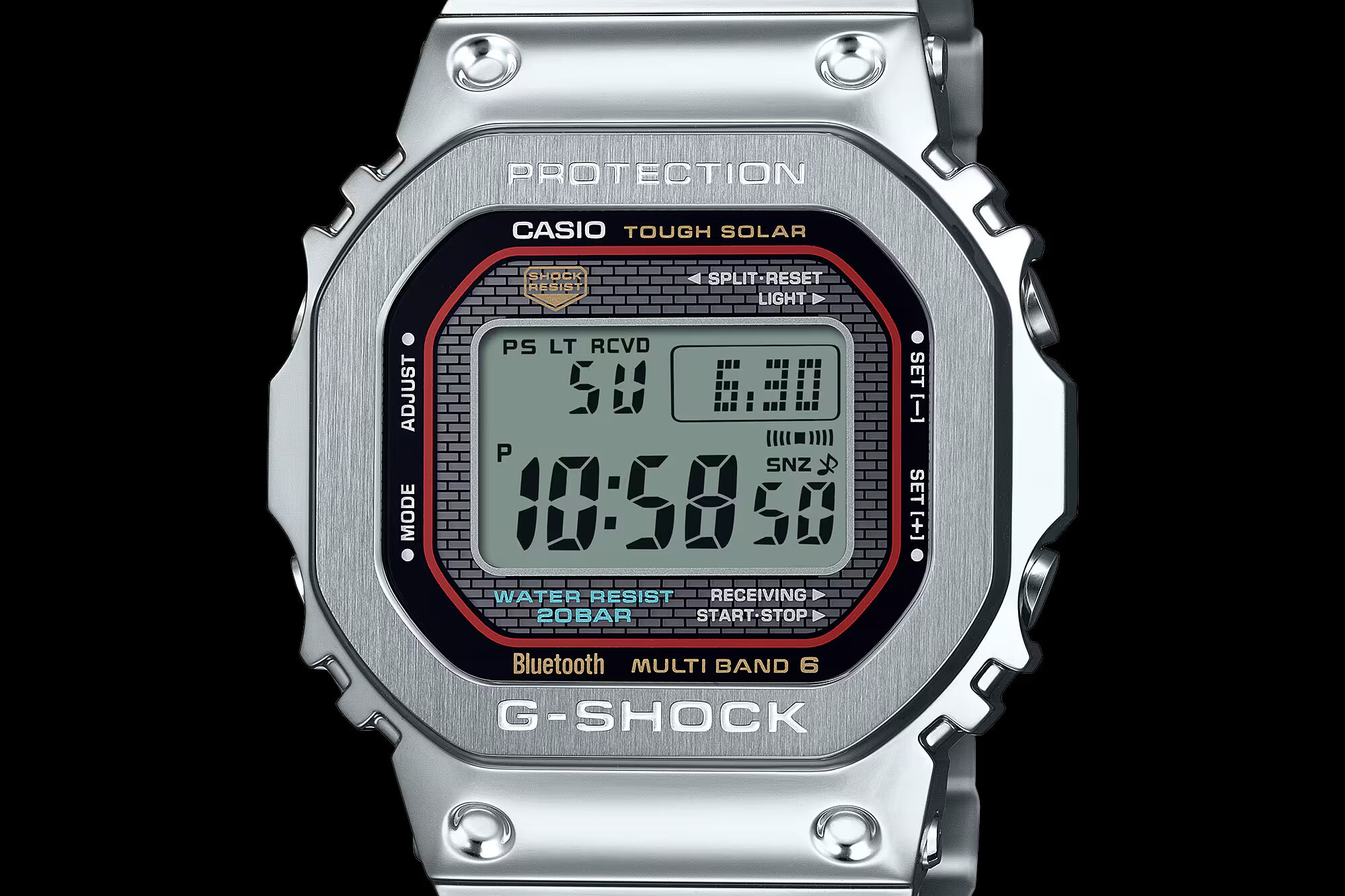 GMW-B5000D-1CJFのダイアル