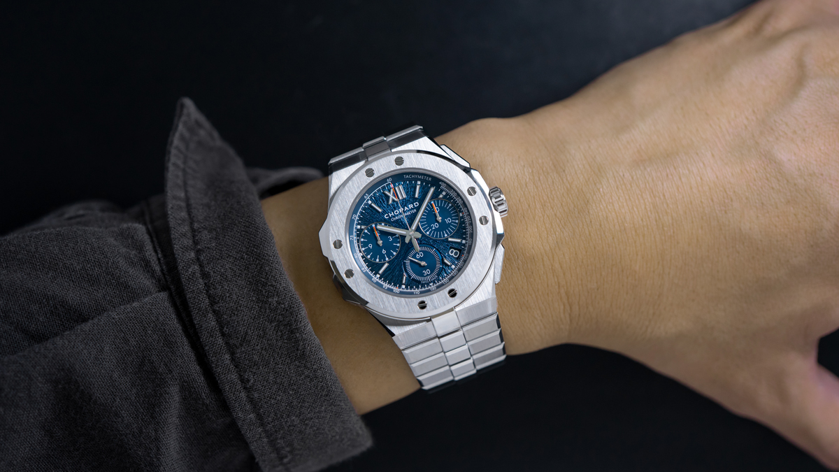 存在感抜群のラグスポクロノグラフ！ショパールのアルパイン イーグル XL クロノ『2986…