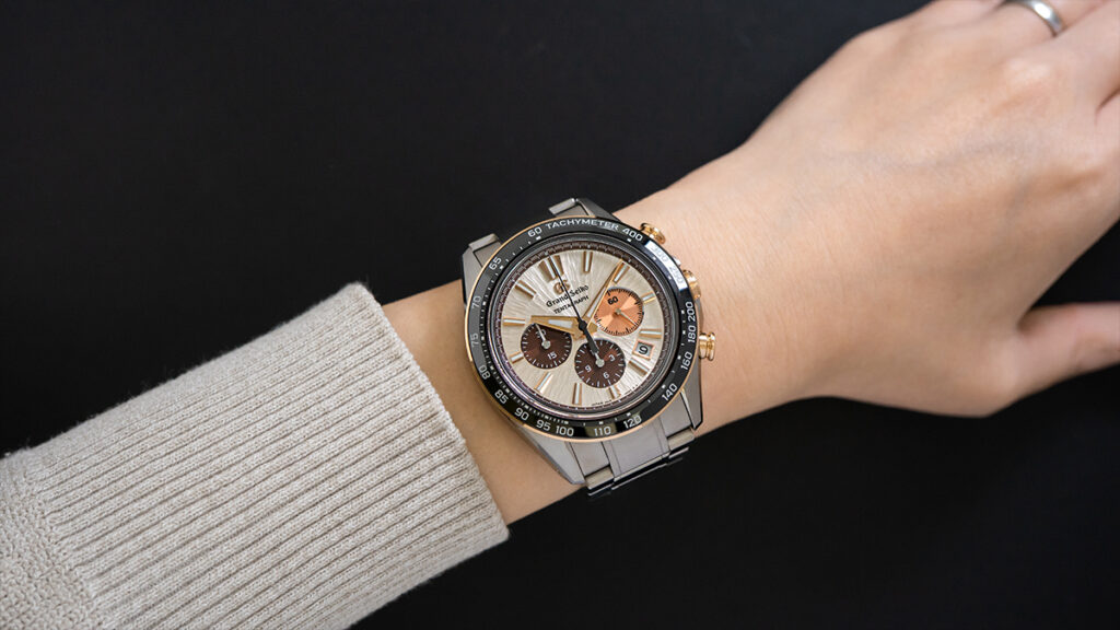 グランドセイコー SLGC006のリストショット