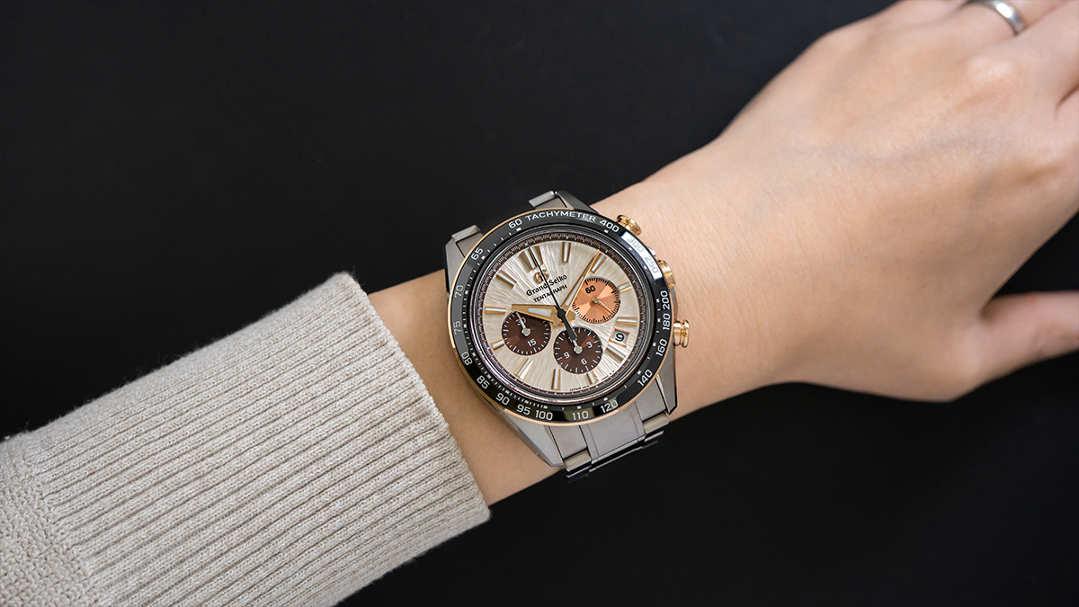 グランドセイコー SLGC006のリストショット