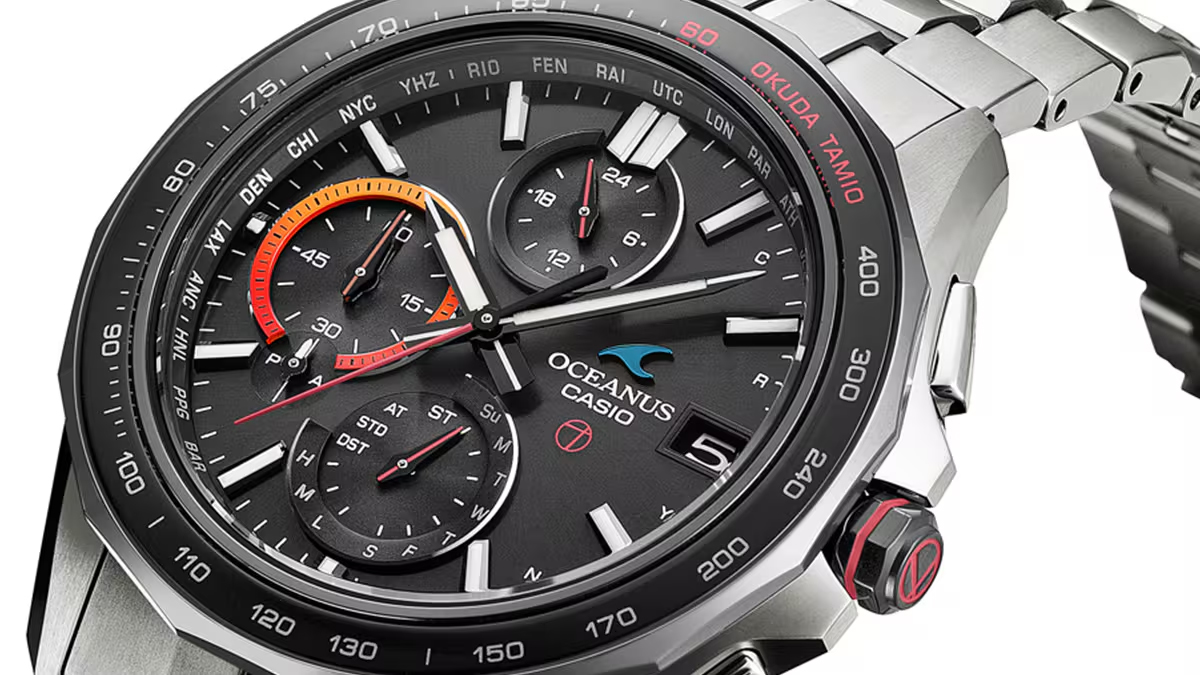 カシオ OCW-S7000TS-1AJRのダイアル