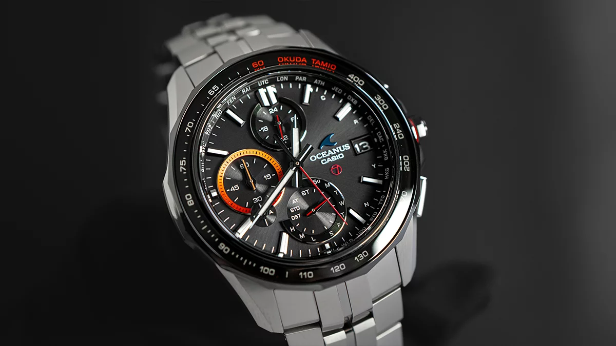 カシオ OCW-S7000TS-1AJRのダイアル