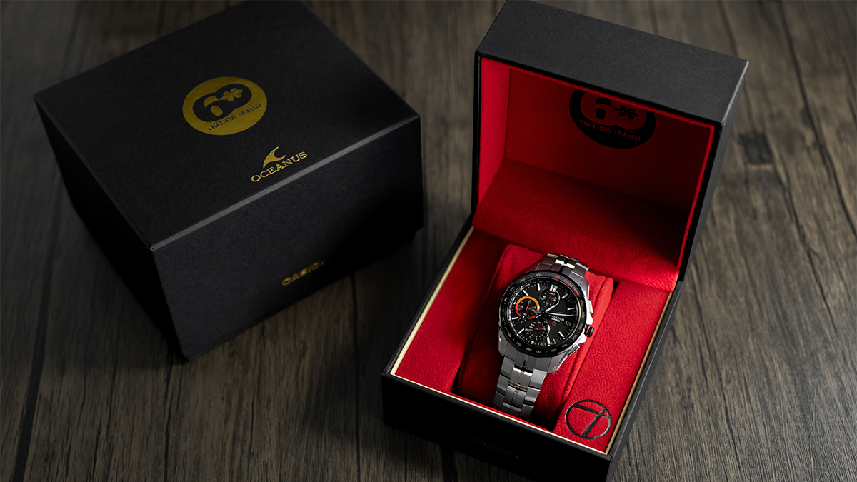 カシオ OCW-S7000TS-1AJRのボックス