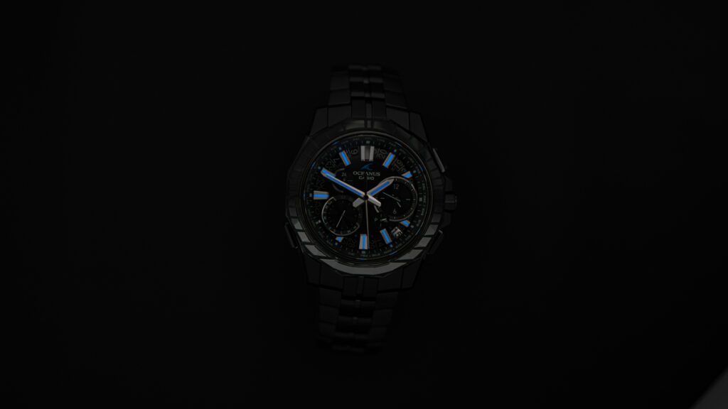 OCW-SG1000CNの夜光塗料