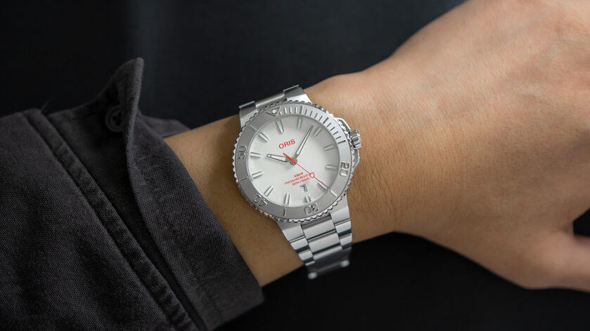 ORIS オリス 17JEWELS SHOCK PROOF 手巻き 腕時計 ブラウン