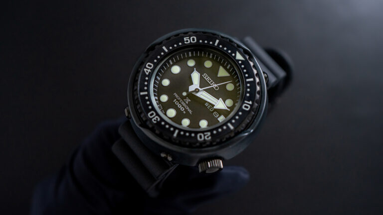 再出品・正規メンテ済 SEIKO SBBN007 ツナ缶 300m 1000m飽和潜水に挑む 
