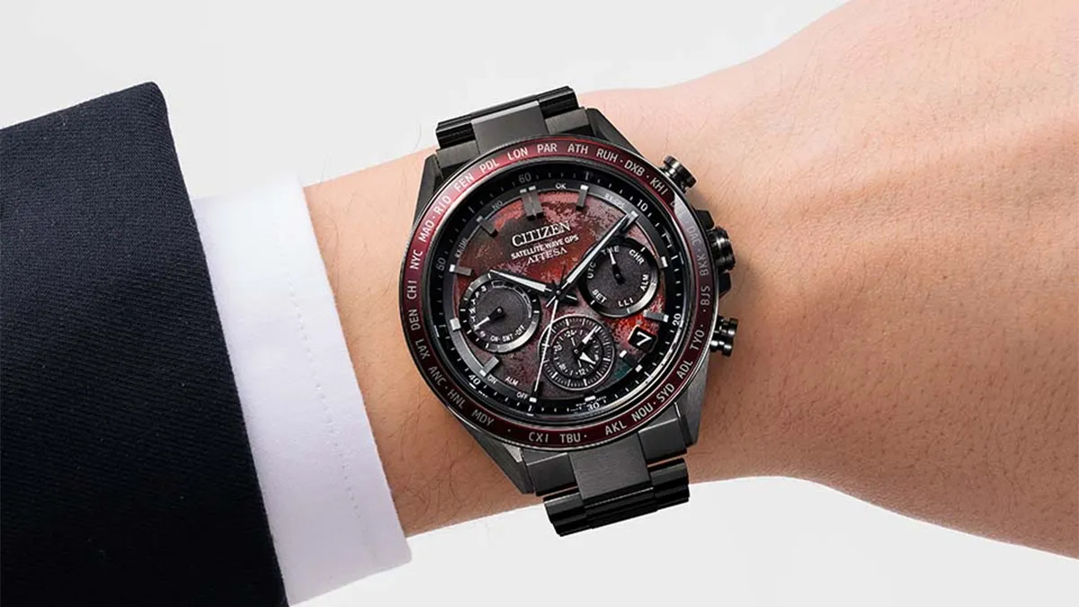 シチズン CC4077-71Zのリストショット