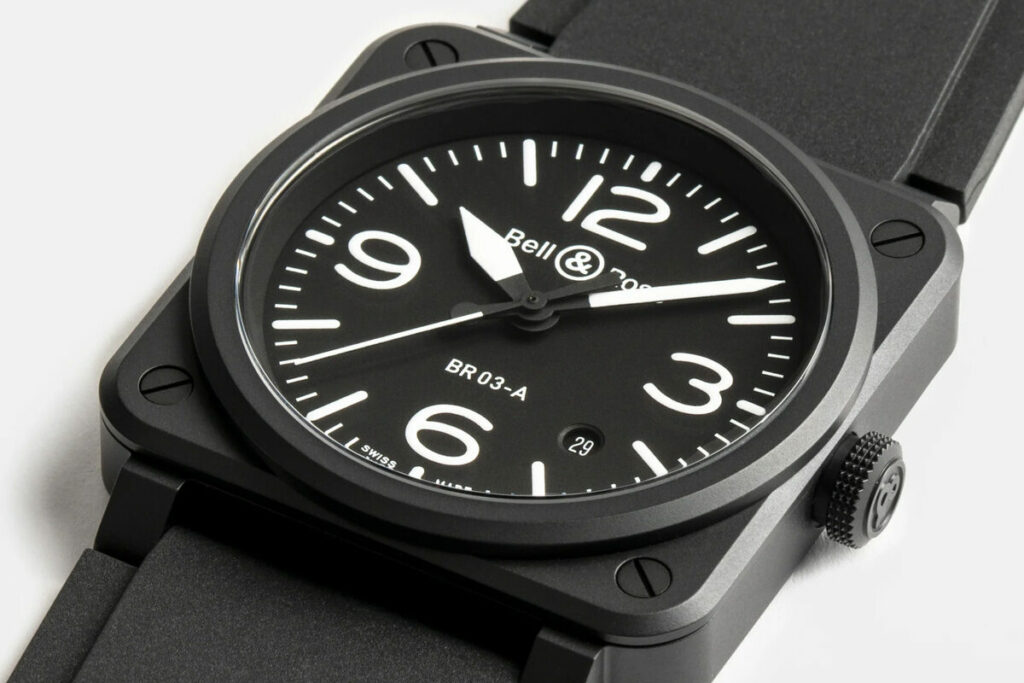 BR03A-BL-CE/SRBのダイアル