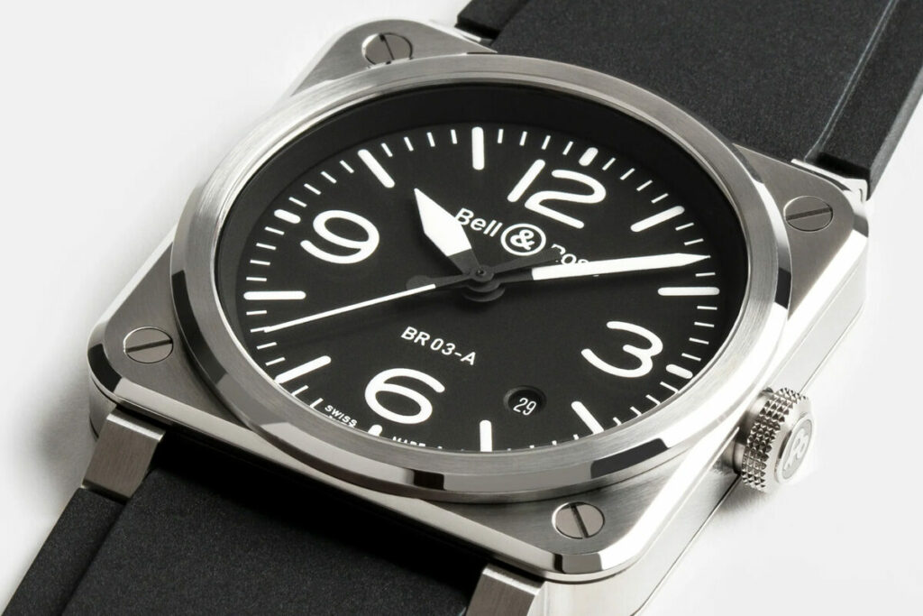 BR03A-BL-ST/SRBのダイアル