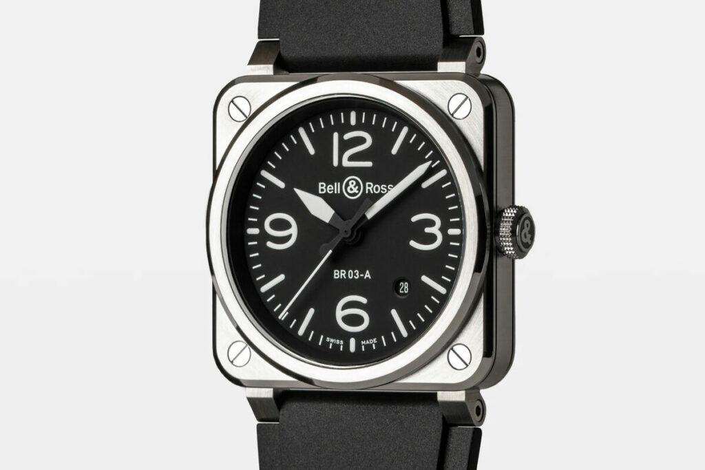 BR03A-BL-ST/SRBのダイアル