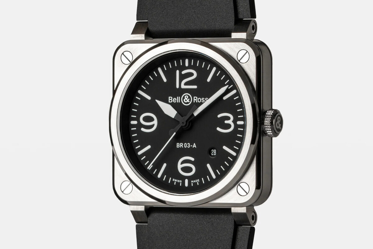 BR03A-BL-ST/SRBのダイアル