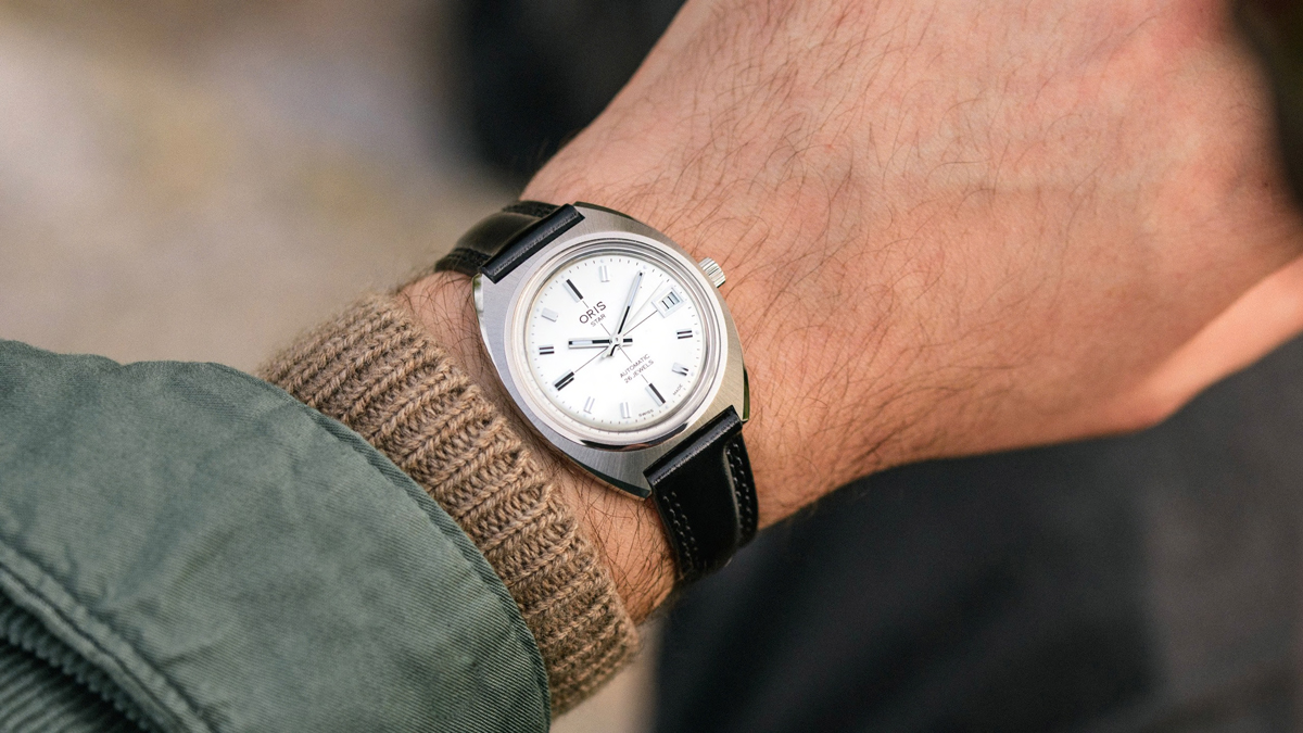 オリス スターエディションの着用イメージ