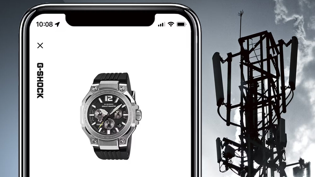 GWR-B3000-1AJFのBluetooth®搭載電波ソーラー