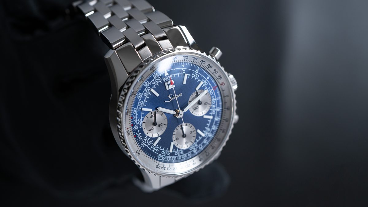 ジン 903 Ti Ⅱ Anniversary ブルーダイヤル（デイト表示なし）